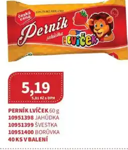 Kubík potraviny Perník lvíček nabídka