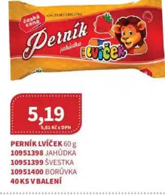 Kubík potraviny Perník lvíček nabídka