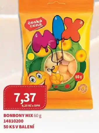 Kubík potraviny Bonbony mix nabídka