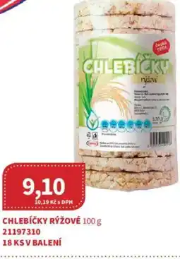 Kubík potraviny Chlebíčky rýžové nabídka
