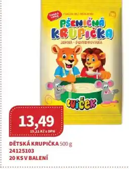 Kubík potraviny Dětská krupička nabídka