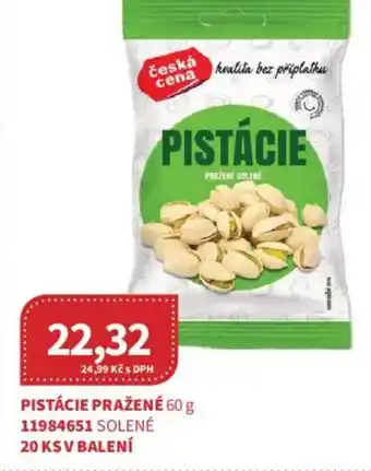 Kubík potraviny Pistácie pražené nabídka