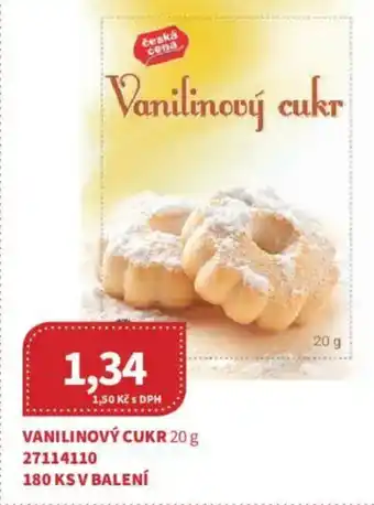 Kubík potraviny Vanilinový cukr nabídka