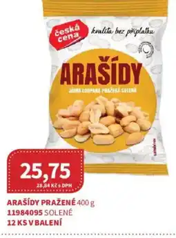 Kubík potraviny Arašídy pražené nabídka