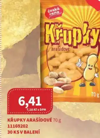 Kubík potraviny Křupky arašídové nabídka