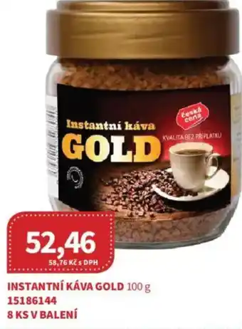 Kubík potraviny Instantní káva gold nabídka