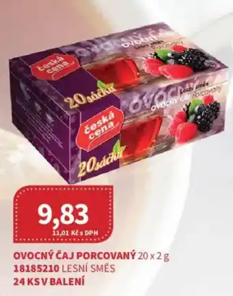 Kubík potraviny Ovocný čaj porcovaný nabídka
