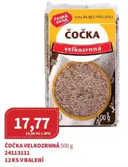 Kubík potraviny Čočka velkozrnná nabídka