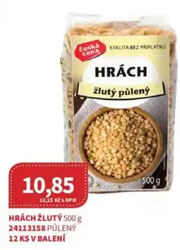 Kubík potraviny Hrách žlutý nabídka