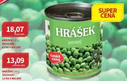 Kubík potraviny Hrášek nabídka