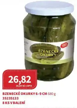 Kubík potraviny Bzenecké okurky 6-9 cm nabídka