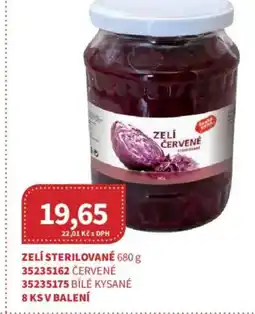 Kubík potraviny Zelí sterilované nabídka