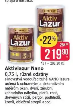 Teta Aktivlazur Nano nabídka