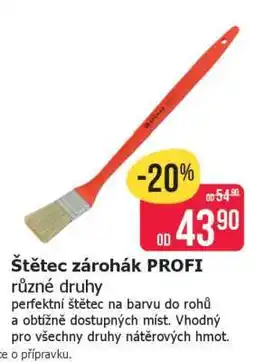 Teta Štětec zárohák PROFI nabídka