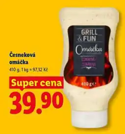 Lidl Česneková omáčka nabídka