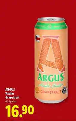 Lidl ARGUS Radler Grapefruit nabídka