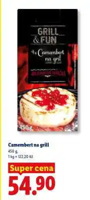 Lidl CAMEMBERT NA GRILL nabídka