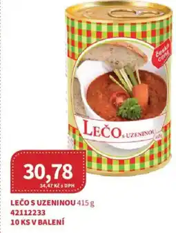 Kubík potraviny Lečo s uzeninou nabídka