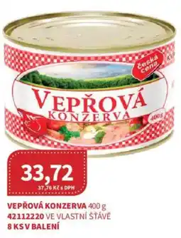 Kubík potraviny Vepřová konzerva nabídka