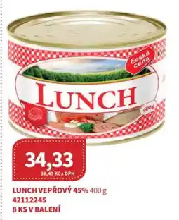 Kubík potraviny Lunch vepřový 45% nabídka