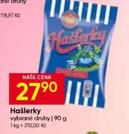 Hruška Hašlerky nabídka
