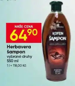 Hruška Herbavera Šampon nabídka