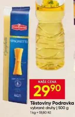 Hruška Těstoviny Podravka nabídka