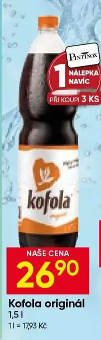 Hruška Kofola Original nabídka