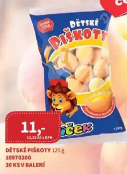 Kubík potraviny Dětské piškoty nabídka