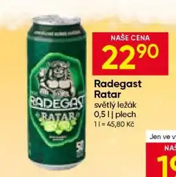 Hruška Radegast Ratar nabídka