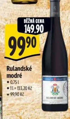 Albert RULANDSKÉ MODRÉ nabídka