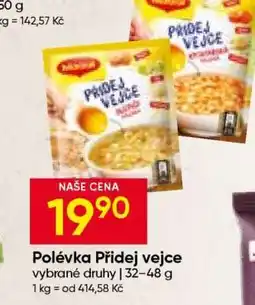 Hruška Polévka Přidej Vejce nabídka