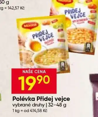 Hruška Polévka Přidej Vejce nabídka