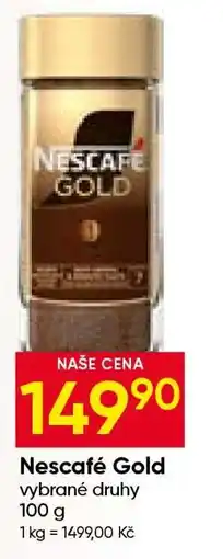 Hruška Nescafé Gold nabídka