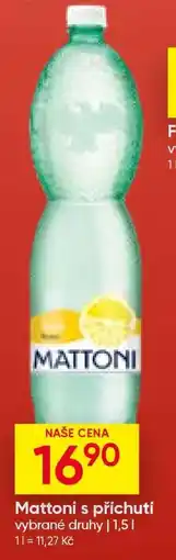 Hruška Mattoni s příchutí nabídka