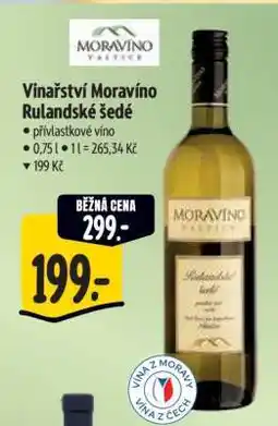 Albert Vinařství Moravíno Rulandské šedé nabídka