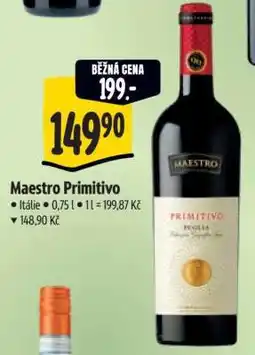 Albert Maestro Primitivo nabídka