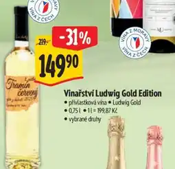 Albert Vinařství Ludwig Gold Edition nabídka