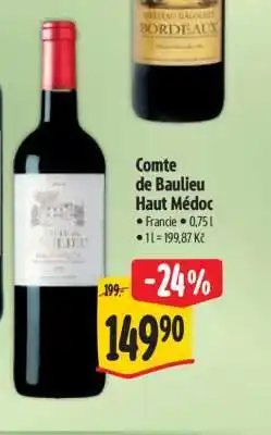 Albert Comte de Baulieu Haut Médoc nabídka