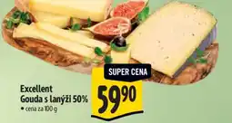 Albert Excellent Gouda s lanýži 50% nabídka