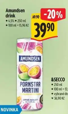 Albert Amundsen drink nabídka