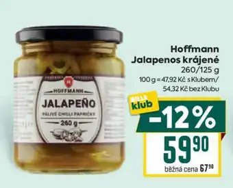 Hoffmann Jalapenos krájené