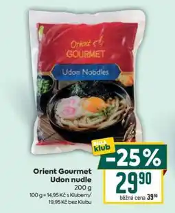 Billa ORIENT GOURMET UDON, nudle nabídka