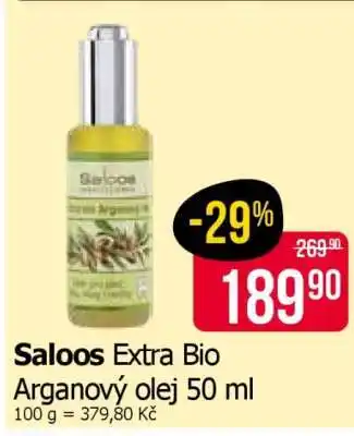 Saloos Extra Bio arganový olej 50 ml