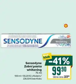 Billa Sensodyne Zubní pasta whitening nabídka
