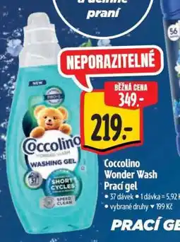 Albert Coccolino Wonder Wash Prací gel nabídka