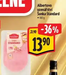 Albert Albertovo uzenářství Šunka Standard nabídka