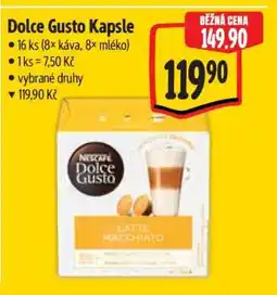 Albert Dolce Gusto kapsle nabídka