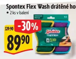 Albert Spontex Flex Wash drátěné houbičky nabídka