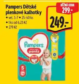 Albert Pampers Dětské plenkové kalhotky nabídka